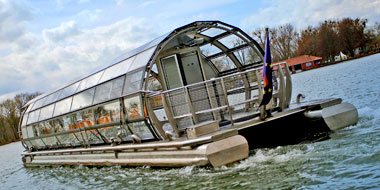 Solarboot der Maschsee-Flotte Hannover