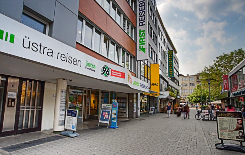 Reisebüro Außenansicht